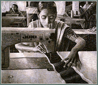 Portrait of a Textile Worker